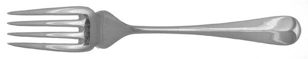 Rattail (Silverplate) Individual Solid Fish Fork
