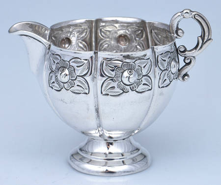 Aztec Rose (Sterling, Hollowware) Mini Creamer