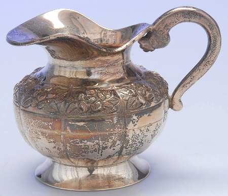 Aztec Rose (Sterling, Hollowware) Minature Creamer