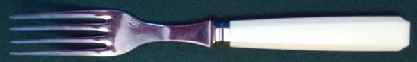 SCV15 (Stainless, White Handle) Fork