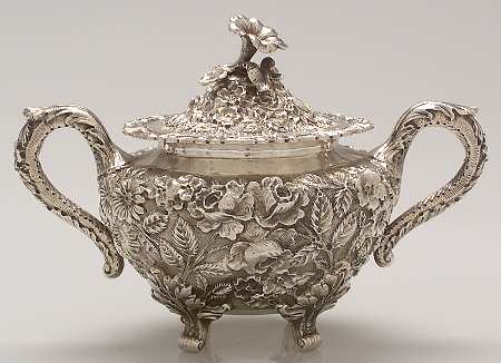 2500 (Sterling, Hollowware) Sugar Bowl & Lid