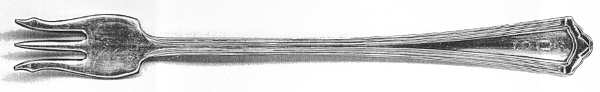 SIH4 (Silverplate) Cocktail/Seafood Fork