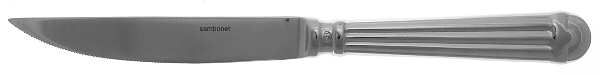 Florence (Silverplate on 18-10 Stainless) Individual Solid Handle Steak Knife