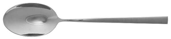 Linea Q (Stainless, Glossy) Dessert/Oval Soup Spoon