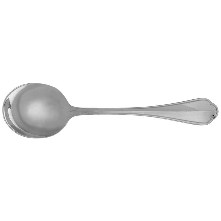 Rome (Stainless) Round Bowl Soup Spoon (Bouillon)
