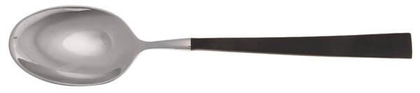 Linea Q Noir (Stainless) Dessert/Oval Soup Spoon