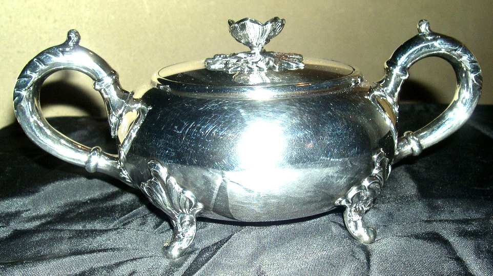 57 (Silverplate, Hollowware) Sugar Bowl & Lid