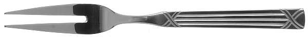 SBB10 (Stainless) Small Solid Cold Meat Serving Fork