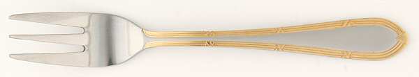 SBB2 (Stainless, Gold Accents) Dessert Fork