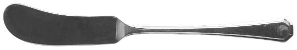 Grecian (Silverplate) Flat Handle Butter Spreader
