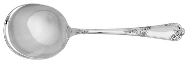 SSD6 (Silverplate) Solid Smooth Berry/Casserole Spoon