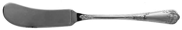 SSD6 (Silverplate) Flat Handle Butter Spreader