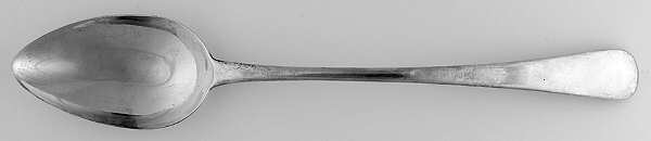 SGJ1 (Sterling) Large Solid Dressing Spoon