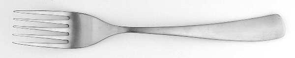Larch-Satin (Stainless) Large Solid Cold Meat Serving Fork