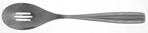 Papaya-Mirror (Stainless) Pierced Tablespoon (Serving Spoon)