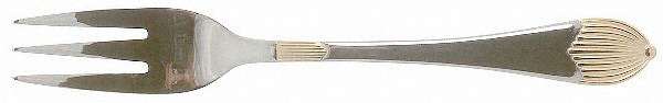 SBB11G (Stainless, Gold Accent) Dessert Fork
