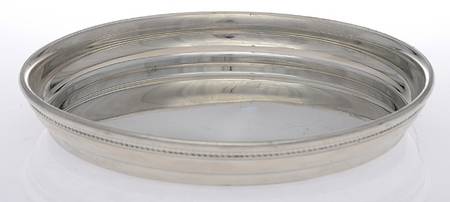 Pewter Hollowware 6" Round Tray