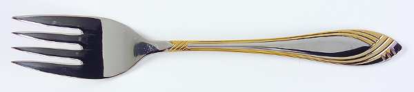 SPL21 (Stainless) Medium Solid Cold Meat Serving Fork