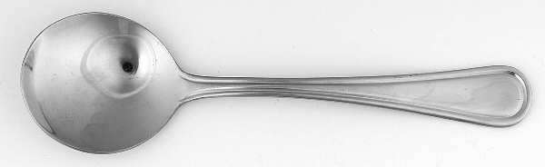 S5C2 (Stainless) Round Bowl Soup Spoon (Gumbo)