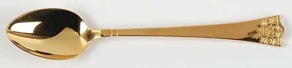 Athena Gold (Gold Electroplate) Teaspoon