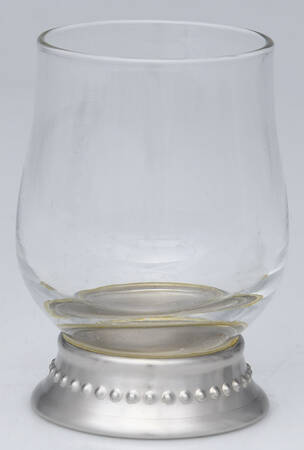 Astoria (Stainless, Hollowware) Glass Sugar W/Metal Base-No Metal Lid