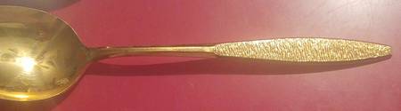 Leslie (Gold, Electroplated) Teaspoon