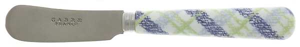 Plaid (Stainless) Butter Spreader Hollow Hdl-Paddle/Stainless Blade