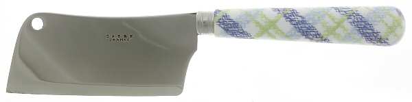 Plaid (Stainless) Cheese Cleaver with Stainless Blade