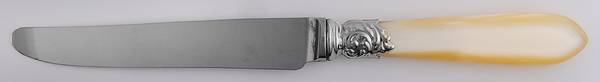 Pompadour-Cream (Stainless) New French Hollow Knife