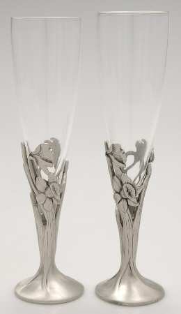 Pewter Hollowware Goblet-Toasting (Set of 2)