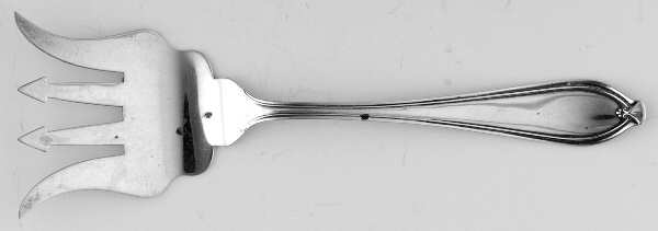 SBS29 (Sterling) Small Solid Tined Sardine Serving Fork