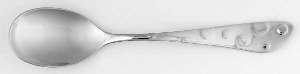 Baking Days (Stainless) Place/Oval Soup Spoon by Spode Silver