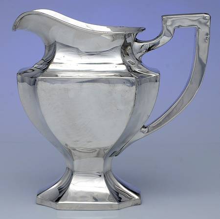 0712 (Sterling, Hollowware) Sterling Water Pitcher