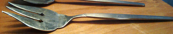 Nobility (Stainless) Large Solid Cold Meat Serving Fork