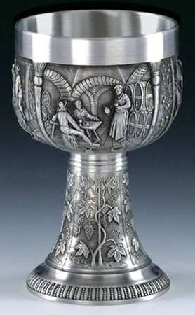Weinlese (Pewter, Hollowware) Water Goblet