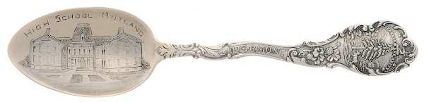 States & Cities Souvenir Spoons(Sterling) Vermont Teaspoon
