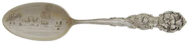 States & Cities Souvenir Spoons(Sterling) Virginia Five O'Clock Spoon