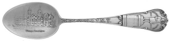 States & Cities Souvenir Spoons(Sterling) New York Teaspoon