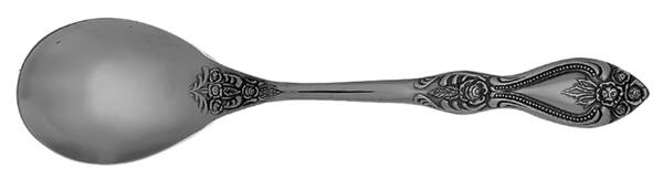 SRB269 (Stainless) Solid Salad Serving Spoon