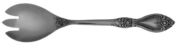 SRB269 (Stainless) Solid Salad Serving Fork