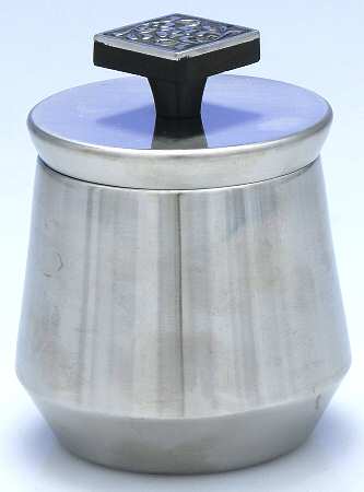 Velvet (Stainless, Hollowware) Sugar Bowl with Lid