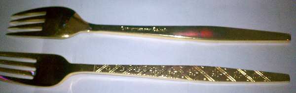 Gold Delgado (Gold Electroplate) Fork