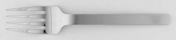 Drama (Stainless) Medium Solid Cold Meat Serving Fork