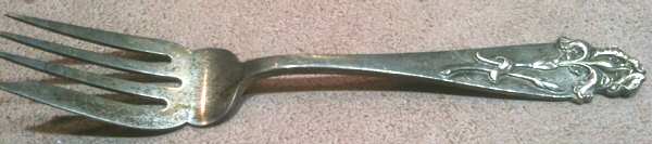 SHR24 (Sterling) Small Solid Cold Meat Serving Fork