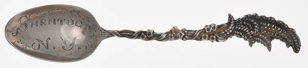 Sterling Souvenir Spoons New York Five O'Clock Spoon