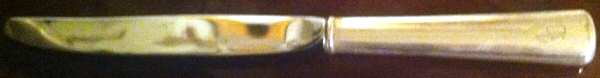 SVU10 (Sterling) Modern Hollow Knife