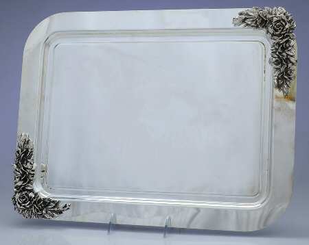 SZU3 (Silverplate, Hollowware) 18" Rectangular Tray