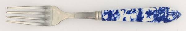 Toile du Juoy-Blue Individual Salad Fork