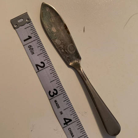 SSD16 (Silverplate) Flat Handle Butter Spreader