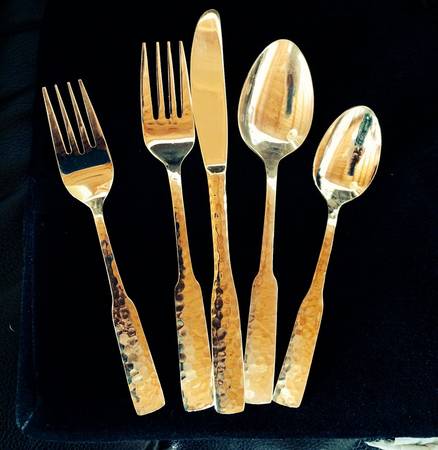 Golden Plymouth Cove (Gold Electroplate) by Stanley Roberts